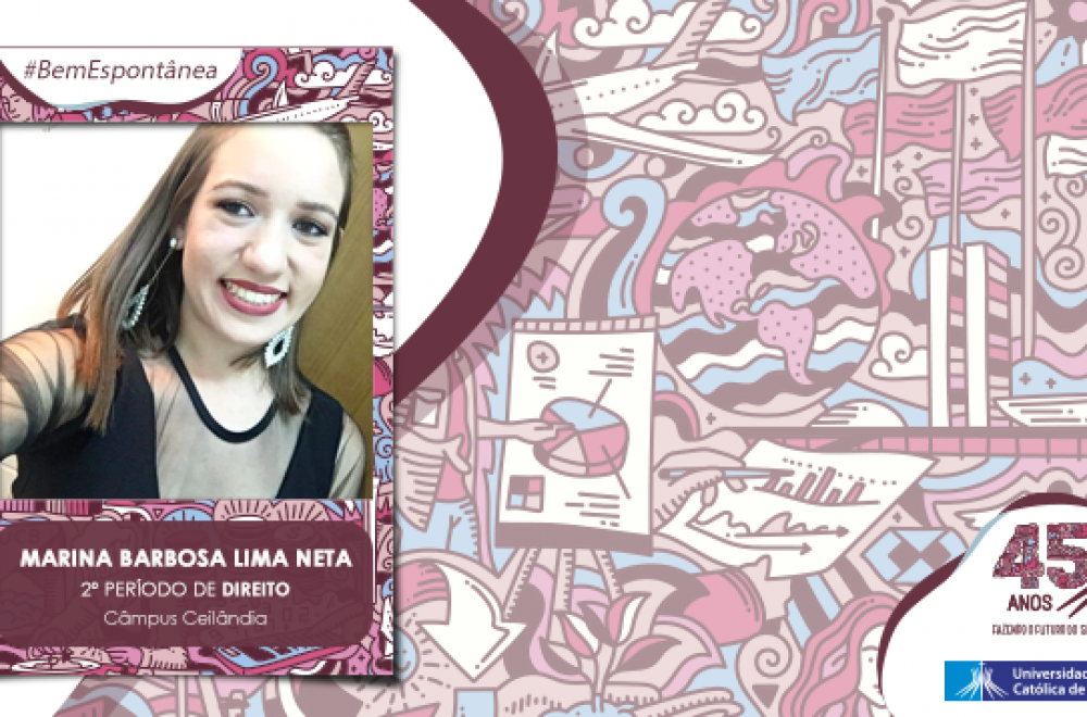Perfil Estudante UCB: Marina Barbosa