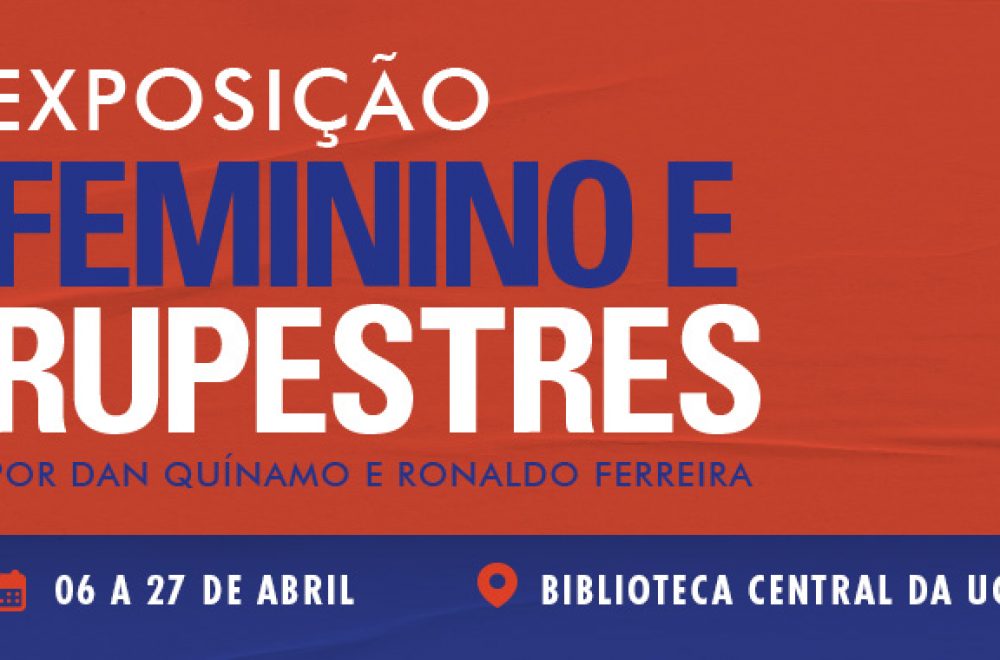UCB - EXPOSIÇÃO FEMININO E RUPESTRE - BANNER BIBLIO - 803PX X 380PX