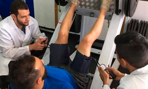 teste de esforço físico